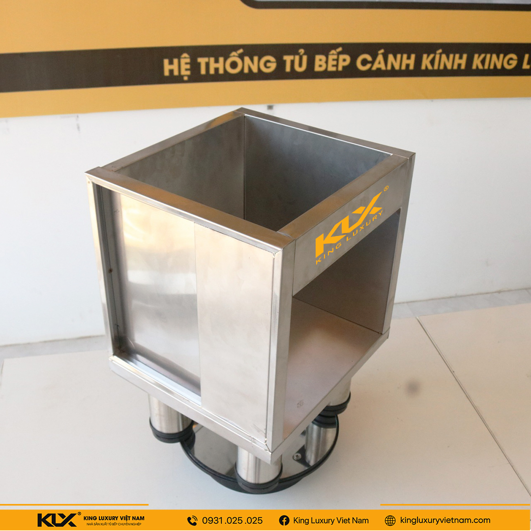 Thùng tủ bếp inox 1 lớp hàn tig cao cấp