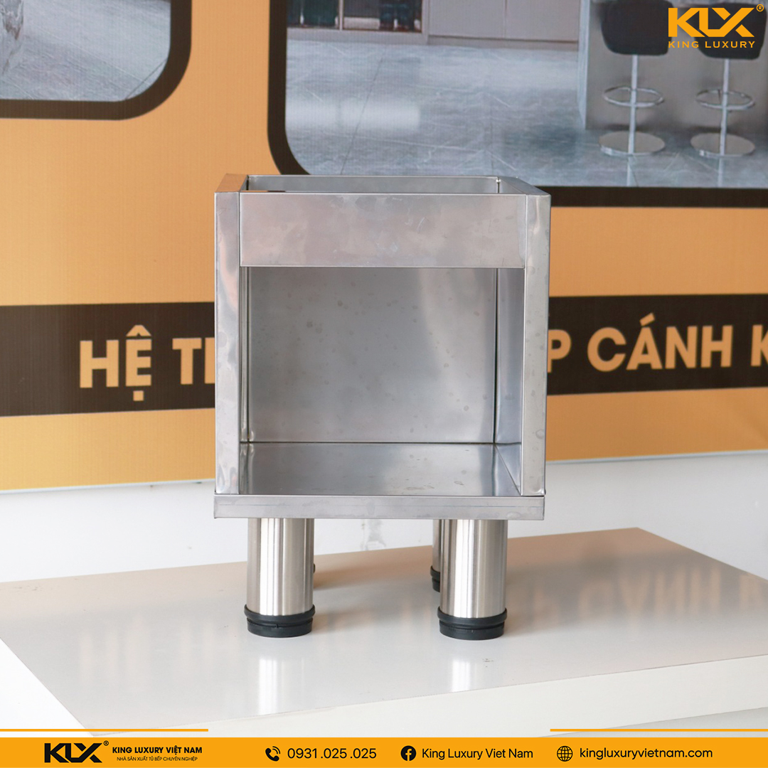 Thùng tủ bếp inox 2 lớp hàn tig cao cấp