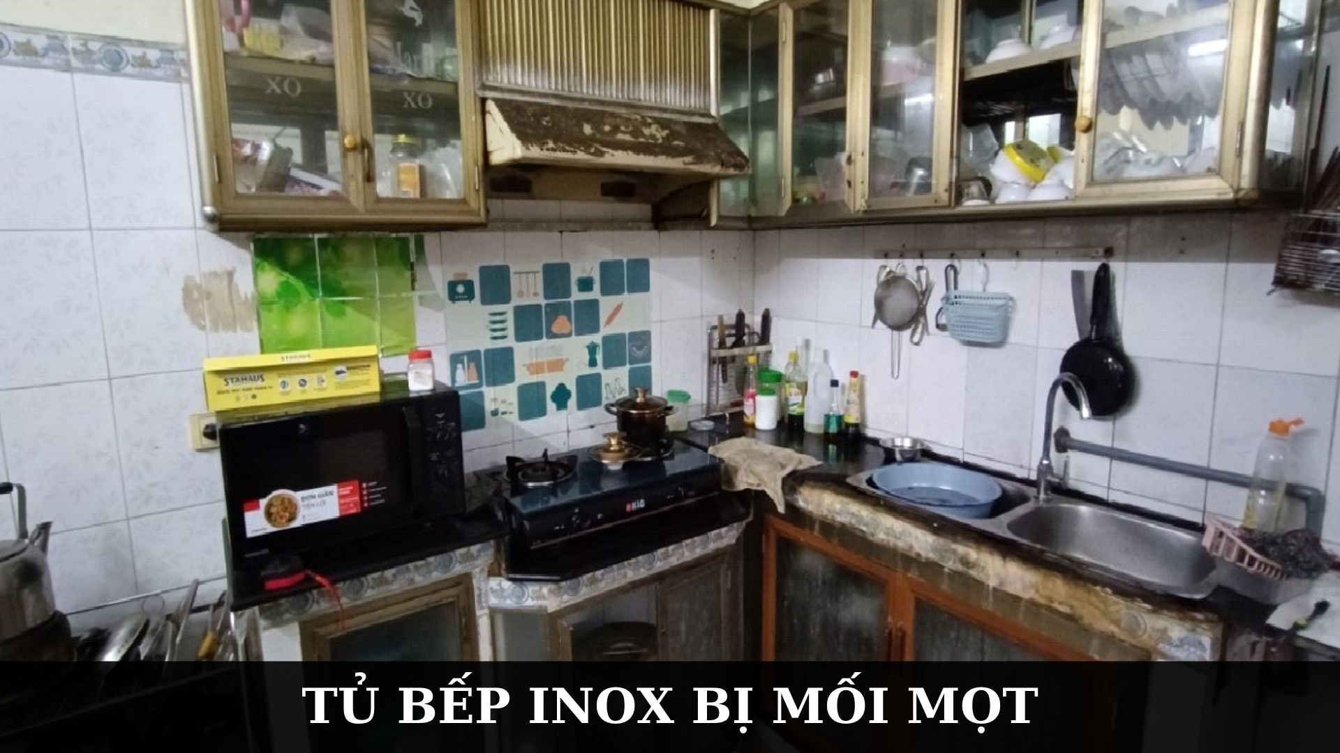 Tủ Bếp Inox Bị Mối Mọt